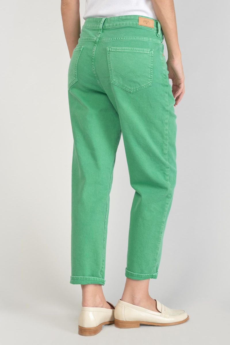Le Temps Des Cerises Cosy Boyfit 7/8ème Jeans Vert Menthe