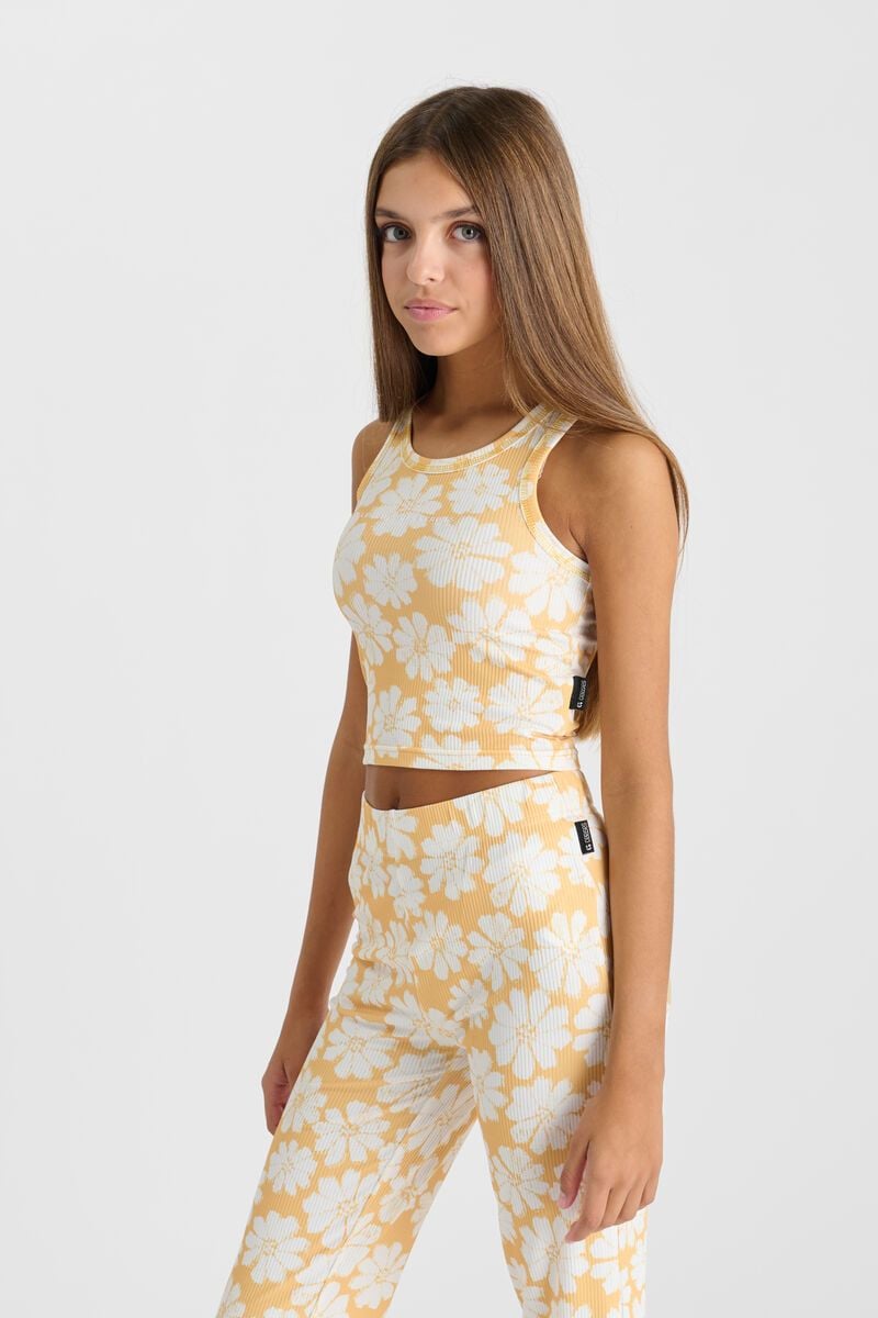 Le Temps Des Cerises Débardeur Alcagi à Motif Fleuri