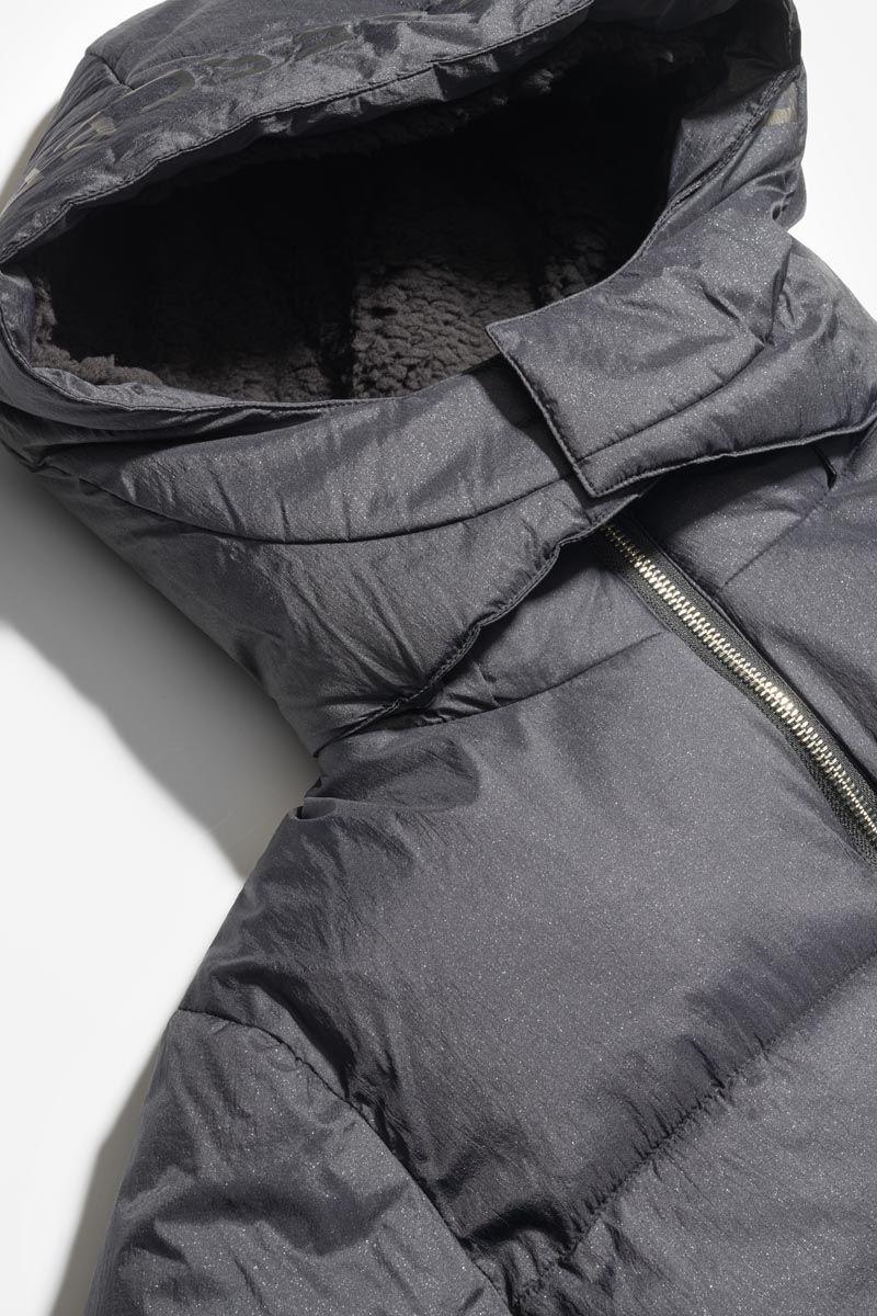 Le Temps Des Cerises Doudoune Lerinagi Noire Pailletée