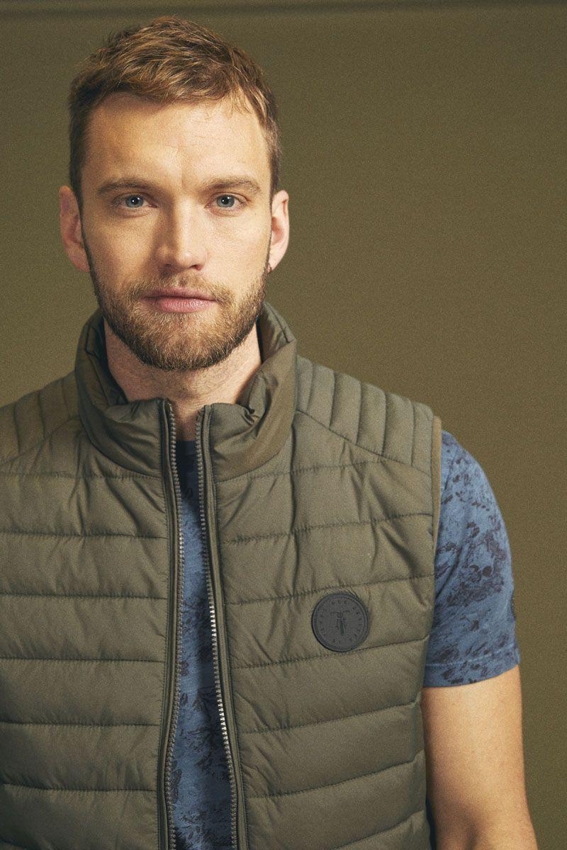 Le Temps Des Cerises Doudoune Sans Manches Croz Kaki