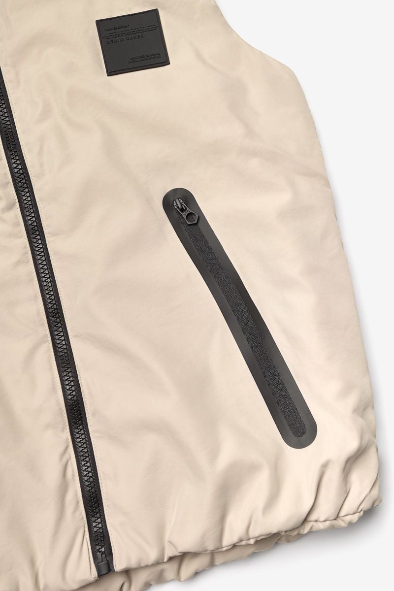 Le Temps Des Cerises Doudoune Sans Manches Ironbo Beige