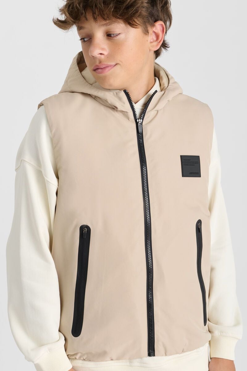 Le Temps Des Cerises Doudoune Sans Manches Ironbo Beige