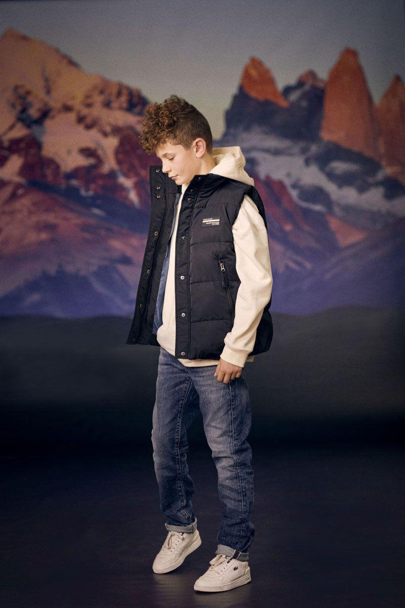 le temps des cerises Doudoune sans manches Malonbo noire