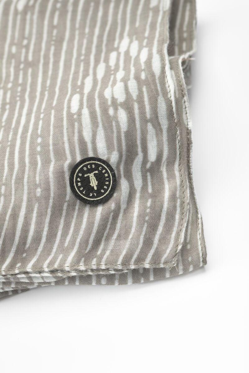 Le Temps Des Cerises Foulard Calot Vert Tie And Dye