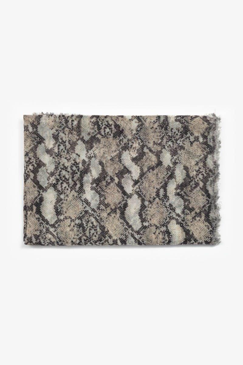 le temps des cerises Foulard Watsona à motif python