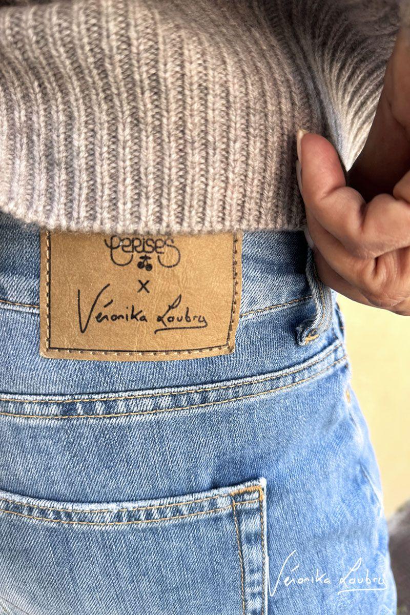 Le Temps Des Cerises James 400/60 Girlfriend By Véronika Loubry Jeans Taille Haute Bleu N°4