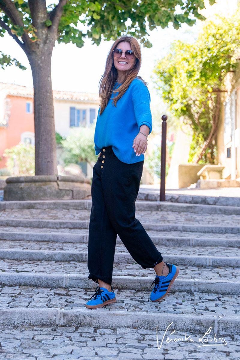 Le Temps Des Cerises James 400/60 Girlfriend By Véronika Loubry Jeans Taille Haute Noir