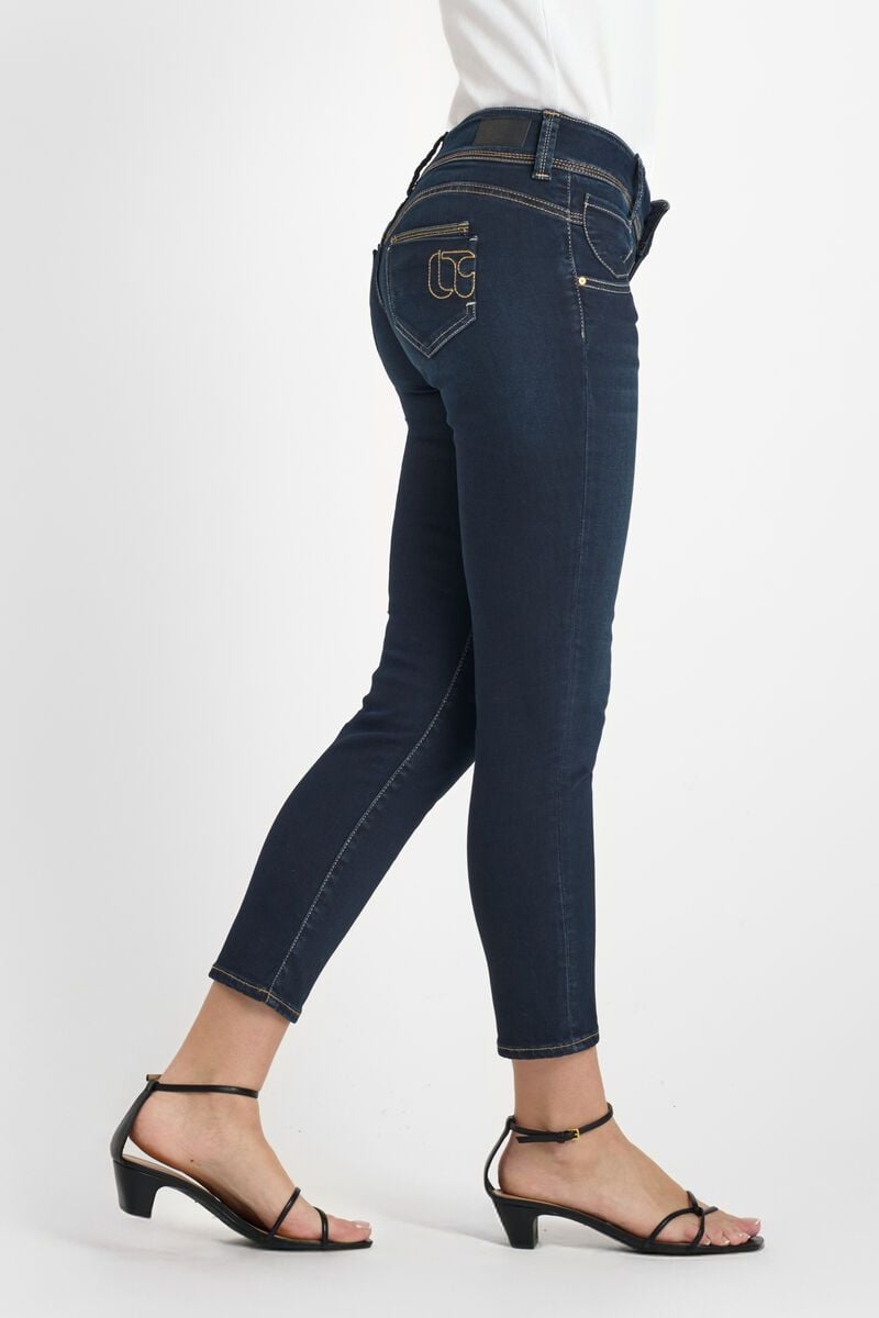 Le Temps Des Cerises Jeans 100/14 Pulp Skinny Lalo 7/8ème Bleu-noir N°1