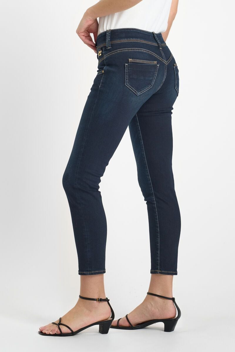 Le Temps Des Cerises Jeans 100/14 Pulp Skinny Lalo 7/8ème Bleu-noir N°1