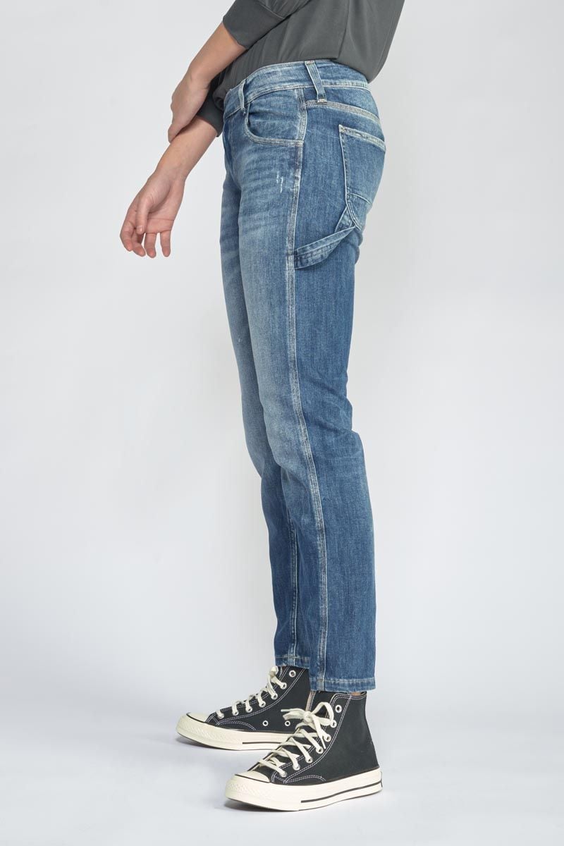 Le Temps Des Cerises Jeans 200/43 Boyfit Chara Destroy Bleu N°4