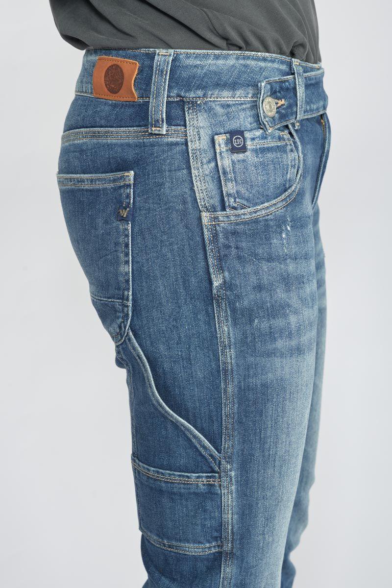 Le Temps Des Cerises Jeans 200/43 Boyfit Chara Destroy Bleu N°4