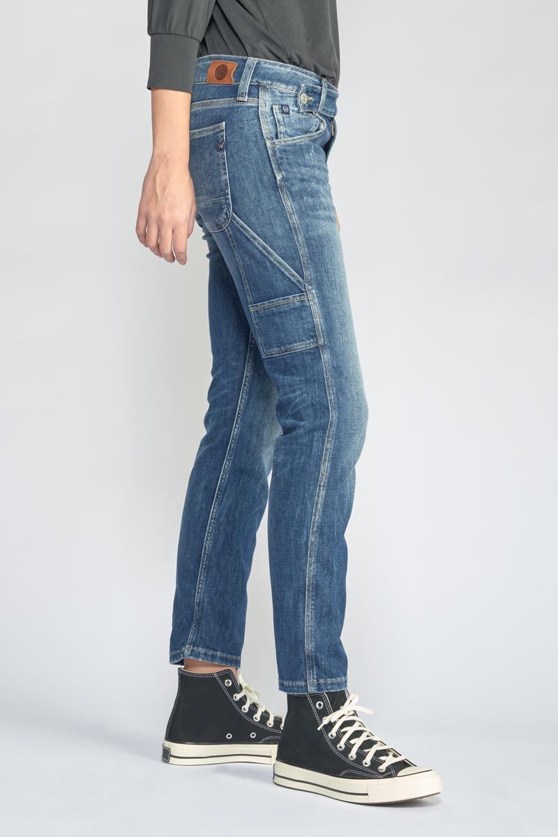 Le Temps Des Cerises Jeans 200/43 Boyfit Chara Destroy Bleu N°4