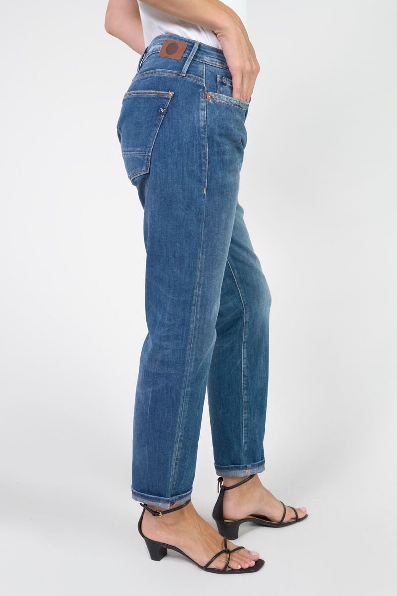 Le Temps Des Cerises Jeans 200/43 Boyfit Lana Taille Haute Bleu N°2