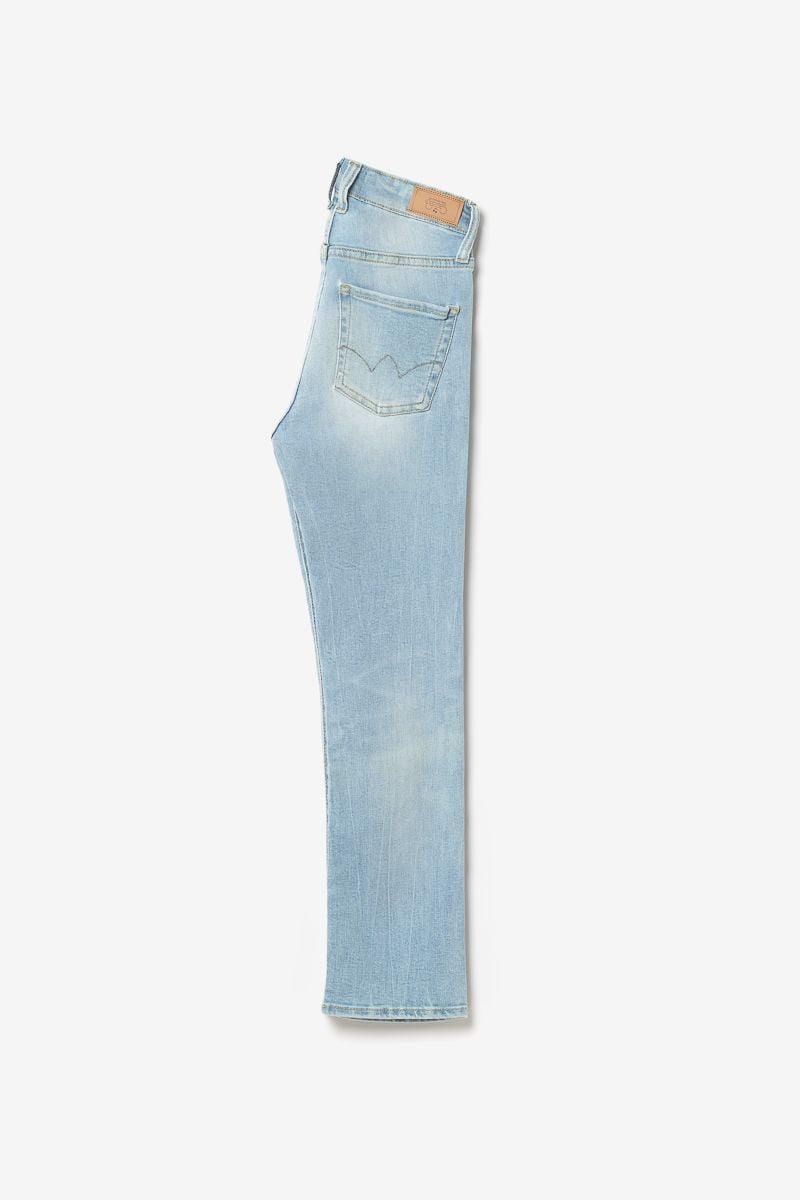 Le Temps Des Cerises Jeans 400/12 Mom Basic Taille Haute 7/8ème Bleu N°5