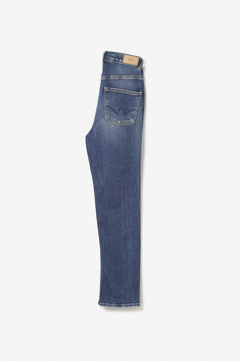 Le Temps Des Cerises Jeans 400/12 Mom Basic Taille Haute 7/8ème Vintage Bleu N°2