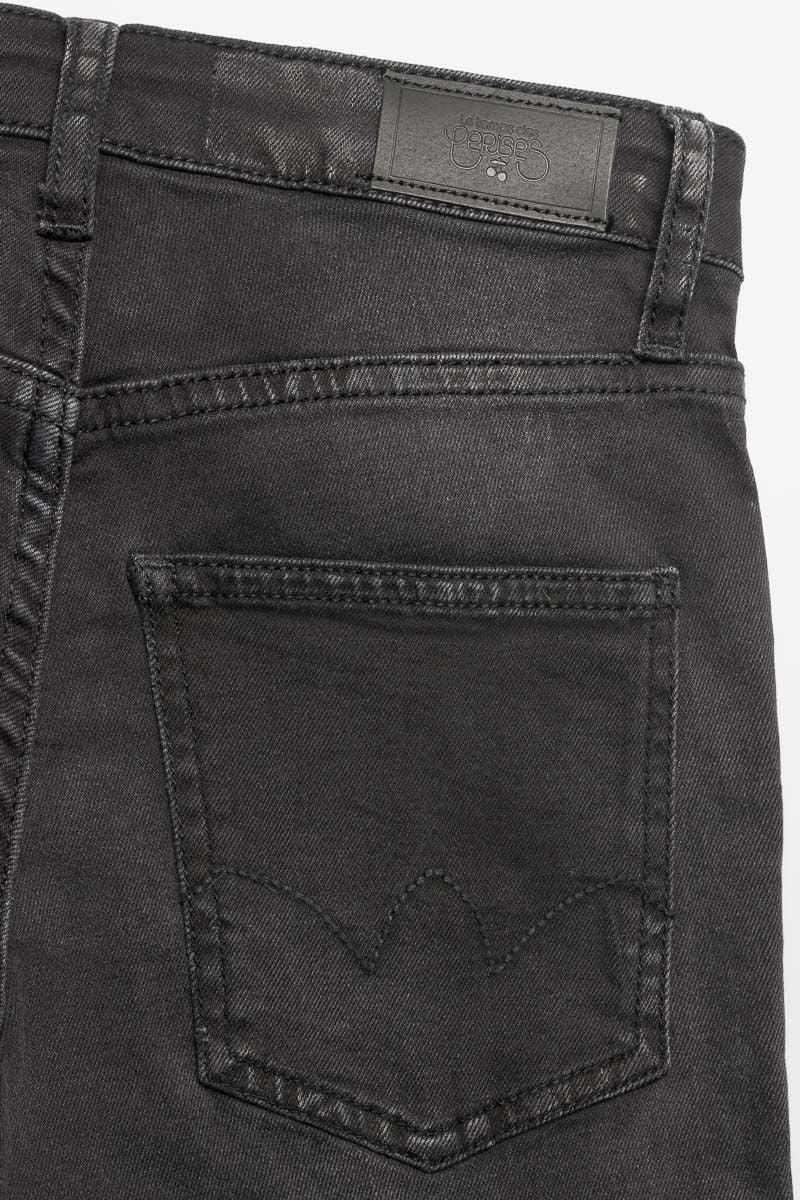 Le Temps Des Cerises Jeans 400/14 Mom Basic Taille Haute 7/8ème Noir N°1