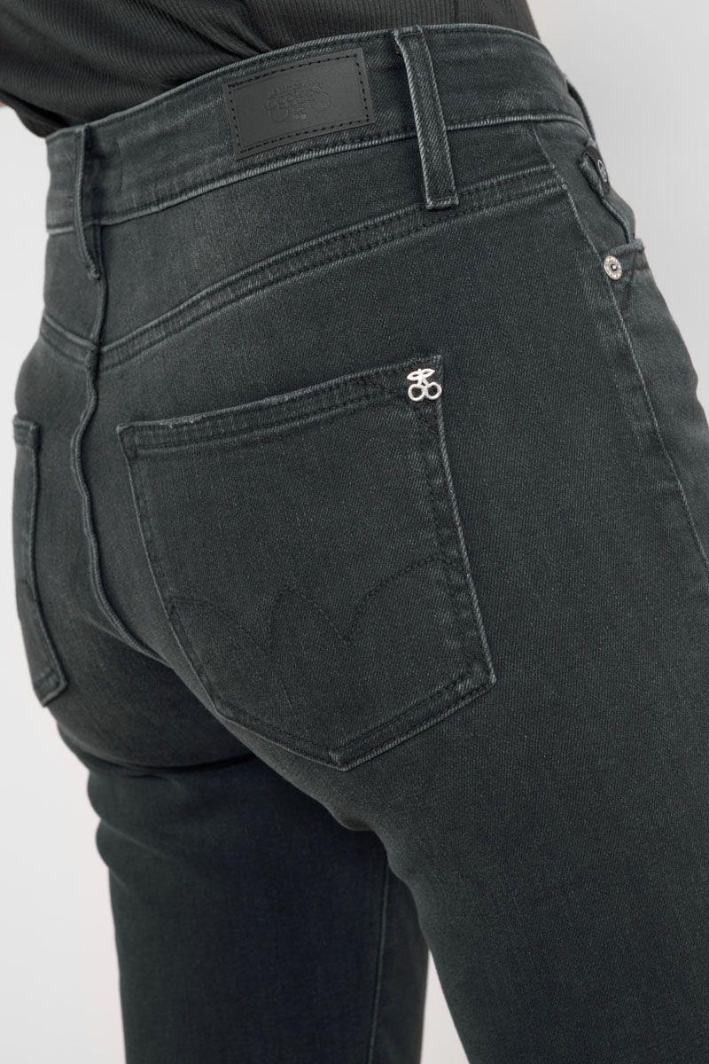 Le Temps Des Cerises Jeans 400/17 Mom Bambino Taille Haute 7/8ème Noir N°1