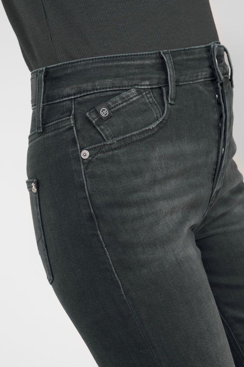 Le Temps Des Cerises Jeans 400/17 Mom Bambino Taille Haute 7/8ème Noir N°1