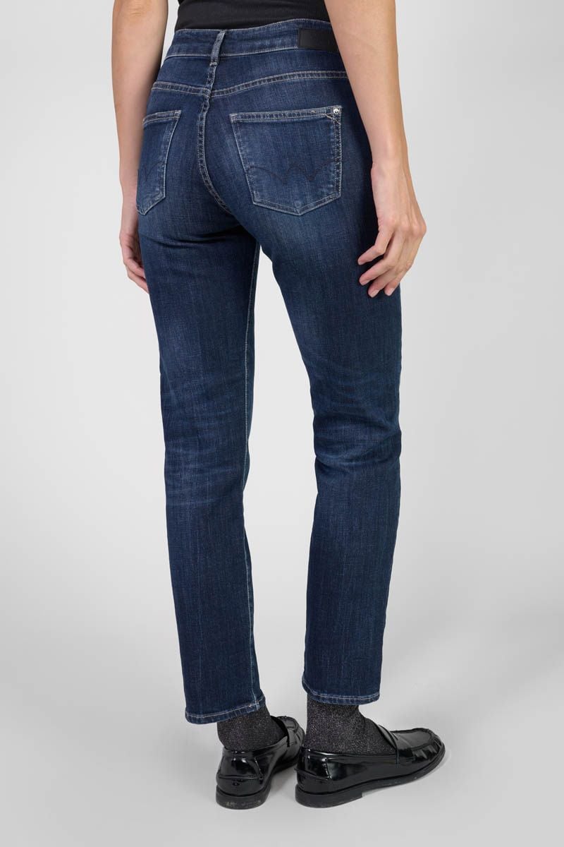 Le Temps Des Cerises Jeans 400/17 Mom Jawny Taille Haute 7/8ème Bleu N°2