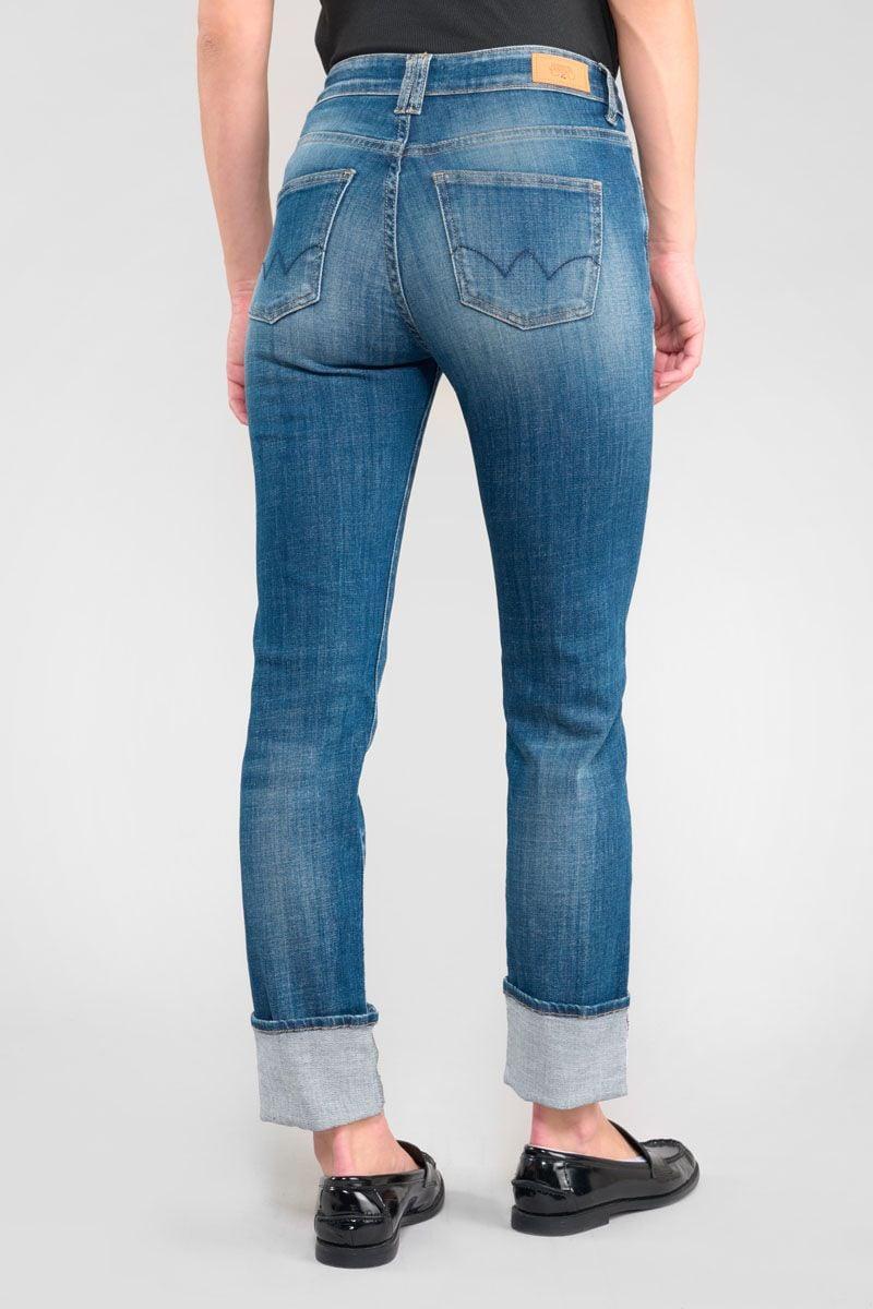 Le Temps Des Cerises Jeans 400/17 Mom Loli Taille Haute 7/8ème Bleu N°3