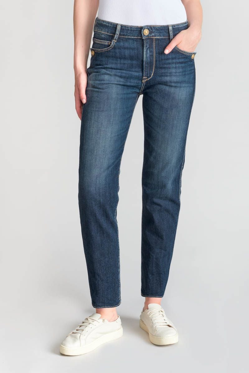 Le Temps Des Cerises Jeans 400/18 Mom Villard Taille Haute 7/8ème Bleu N°1