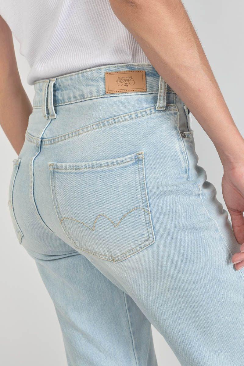Le Temps Des Cerises Jeans 400/19 Mom Lux Taille Haute Bleu N°5