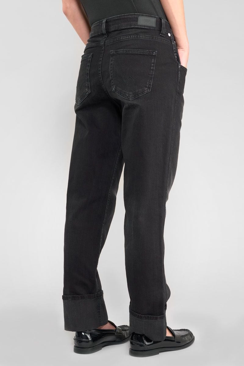 Le Temps Des Cerises Jeans 400/60 Girlfriend Kyo Taille Haute Noir N°1