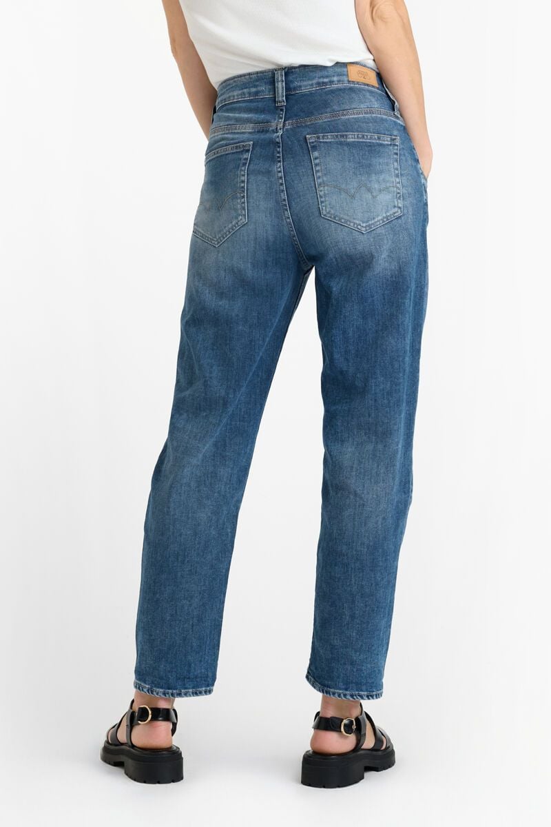 Le Temps Des Cerises Jeans 400/60 Girlfriend Thil Taille Haute Destroy Bleu N°4