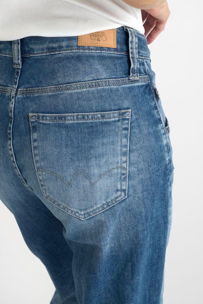 Le Temps Des Cerises Jeans 400/60 Girlfriend Thil Taille Haute Destroy Bleu N°4