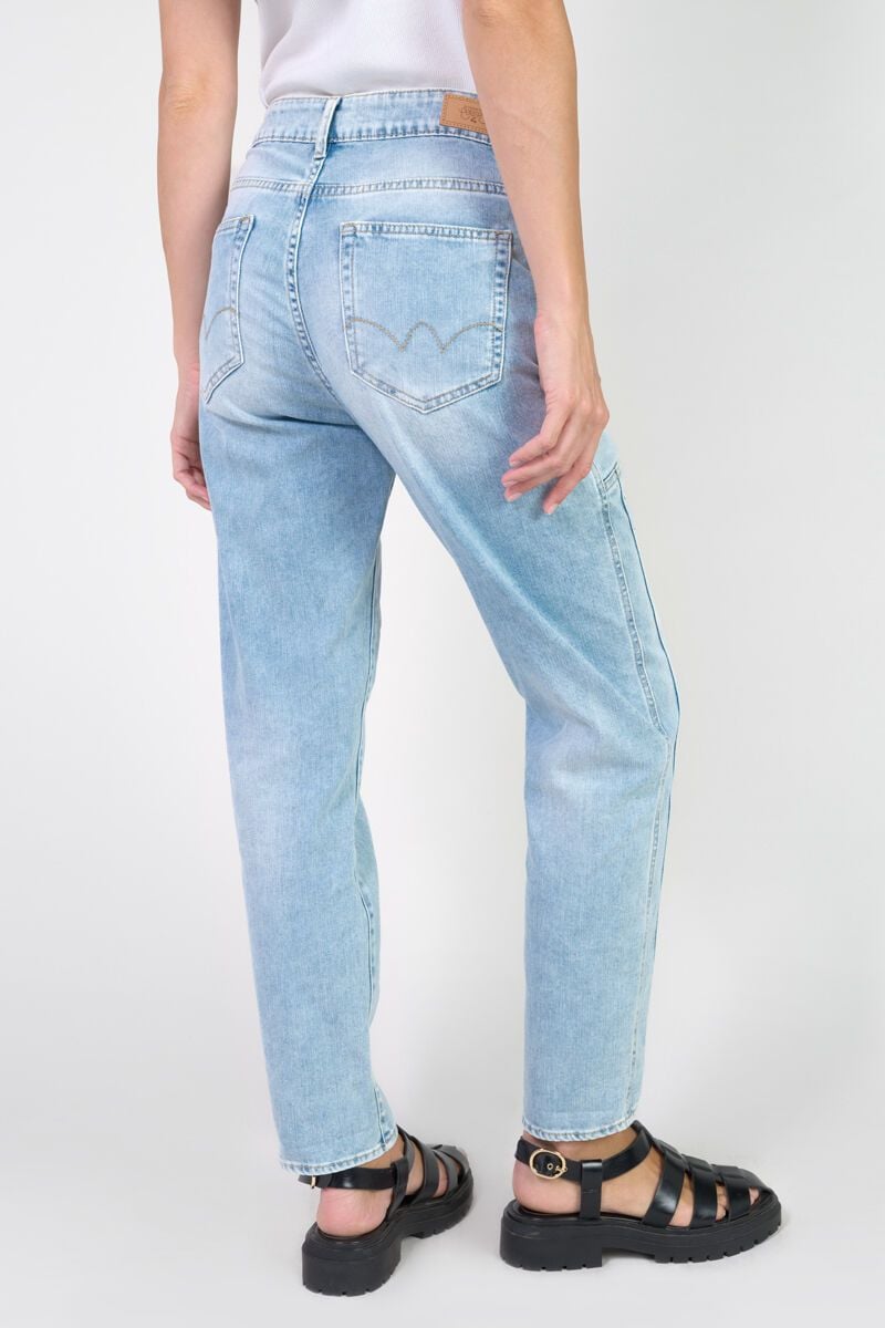Le Temps Des Cerises Jeans 400/60 Girlfriend Union Taille Haute Bleu N°5