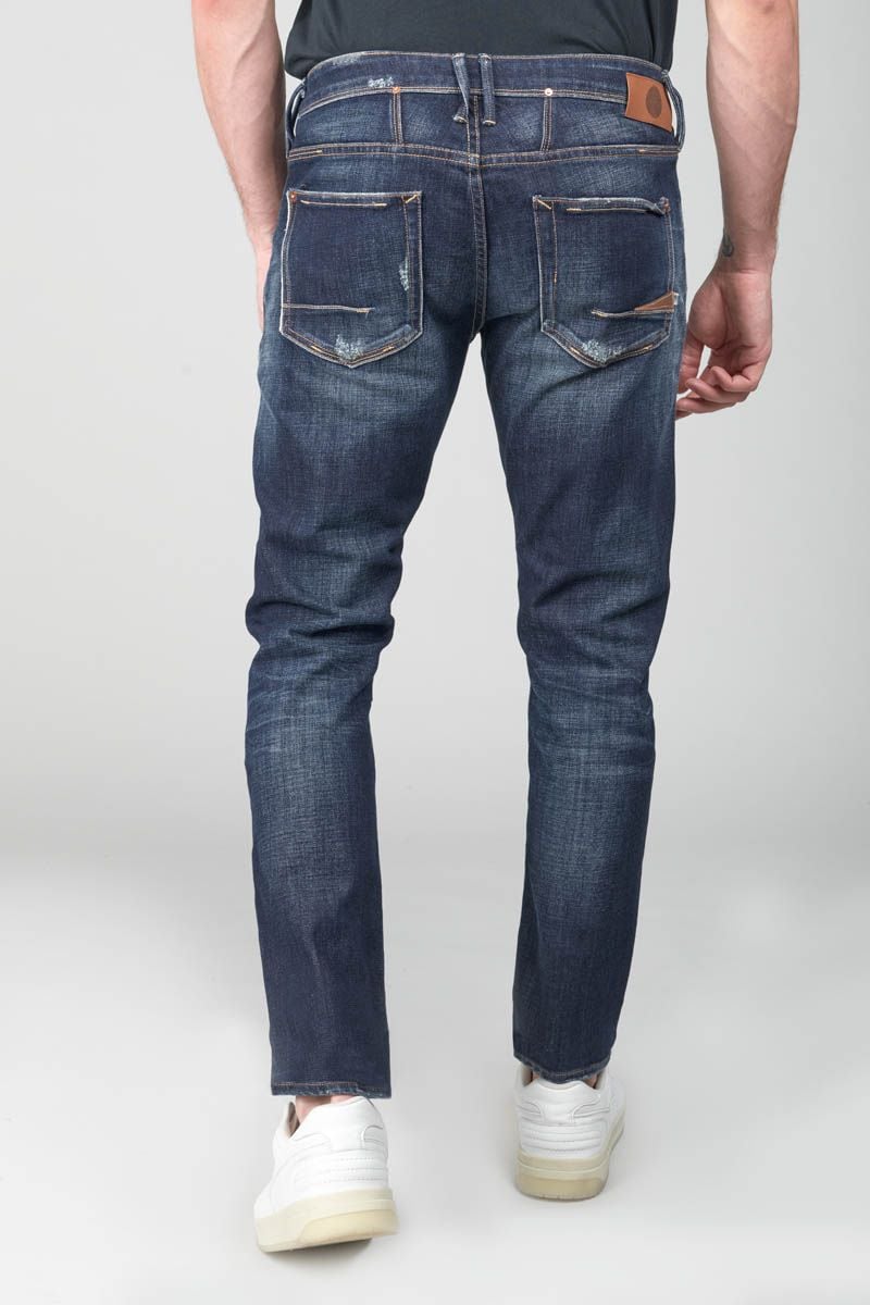 Le Temps Des Cerises Jeans 600/17 Adjusted Basic Destroy Bleu N°1