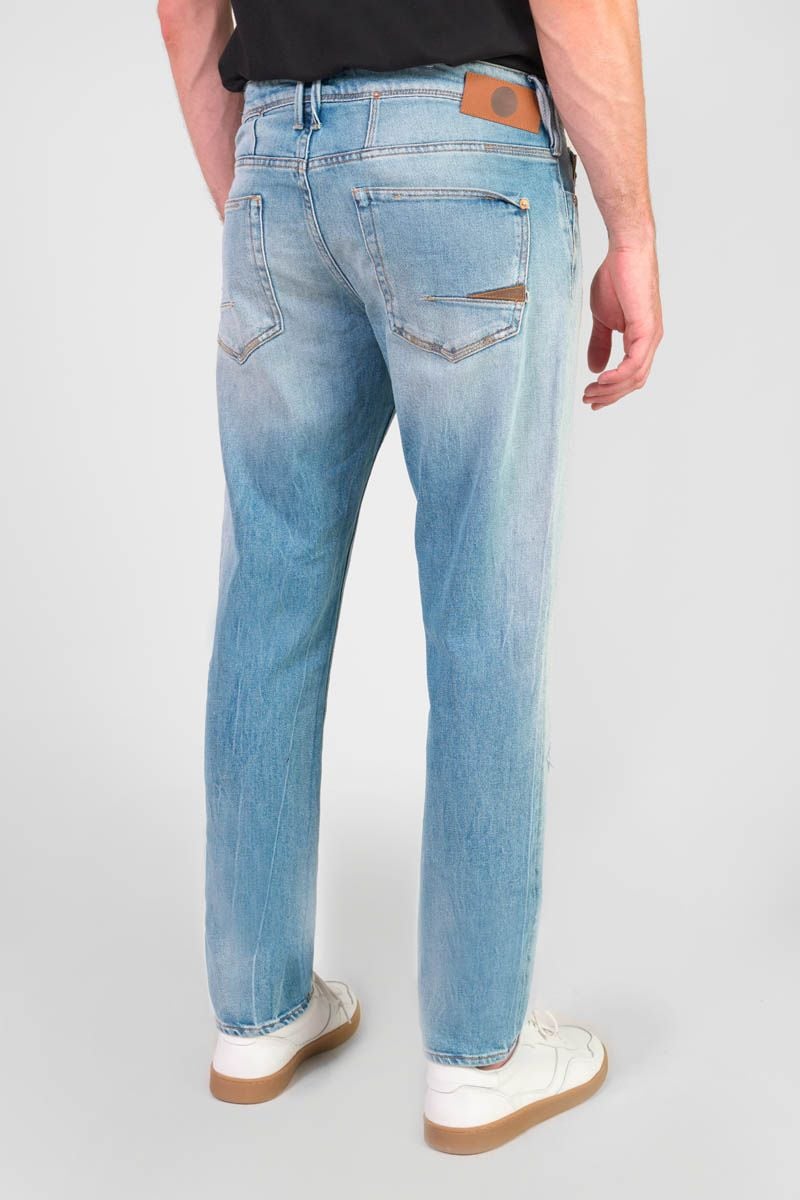 Le Temps Des Cerises Jeans 600/17 Adjusted Basic Destroy Bleu N°4