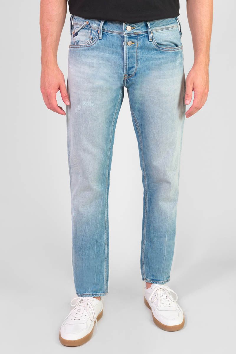 le temps des cerises Jeans 600/17 adjusted Basic destroy bleu N°4