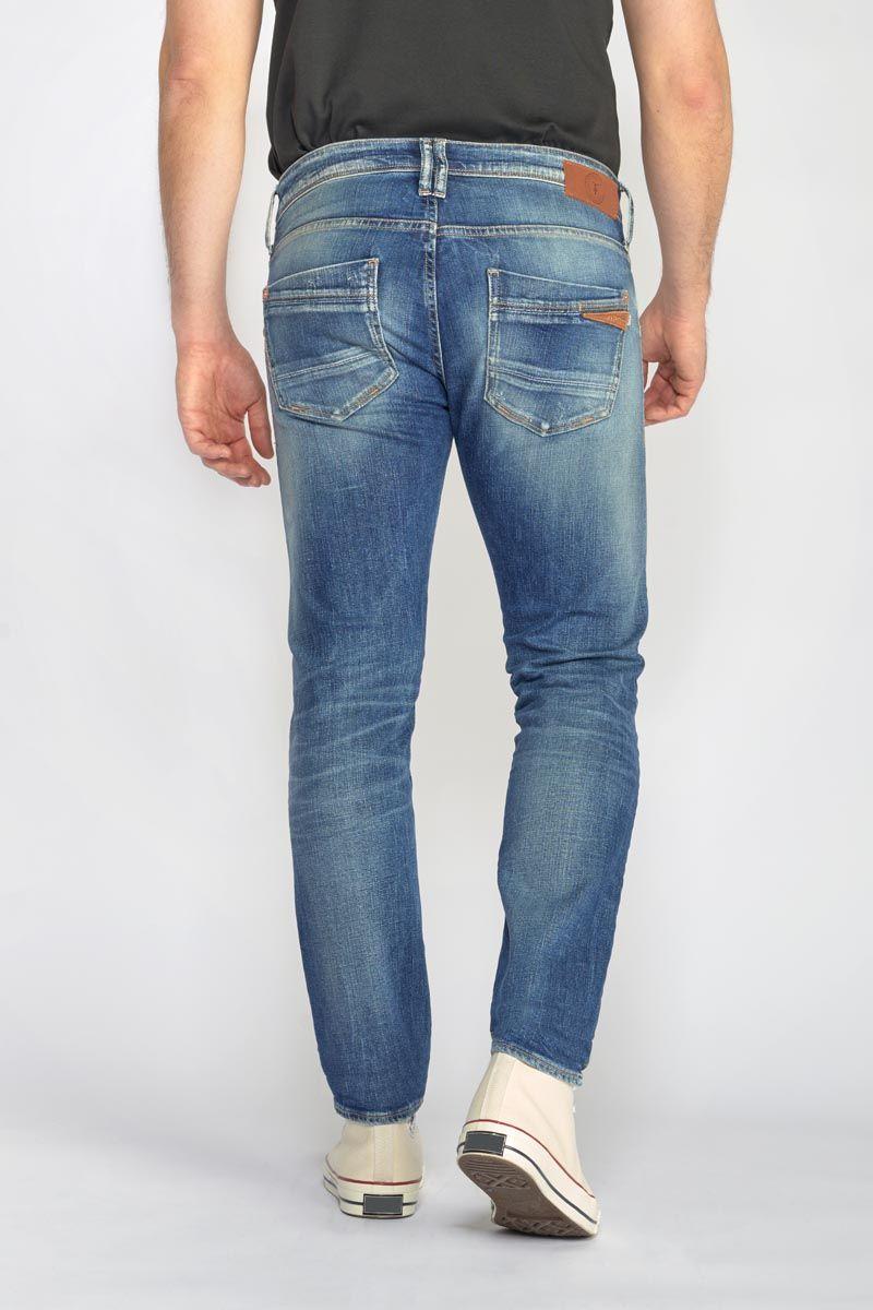 Le Temps Des Cerises Jeans 700/11 Adjusted Barefoot Destroy Bleu N°3