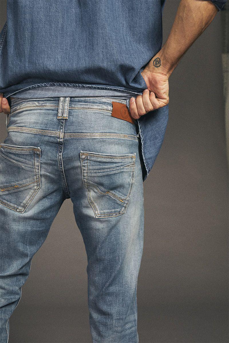 Le Temps Des Cerises Jeans 700/11 Adjusted Basic Bleu N°4