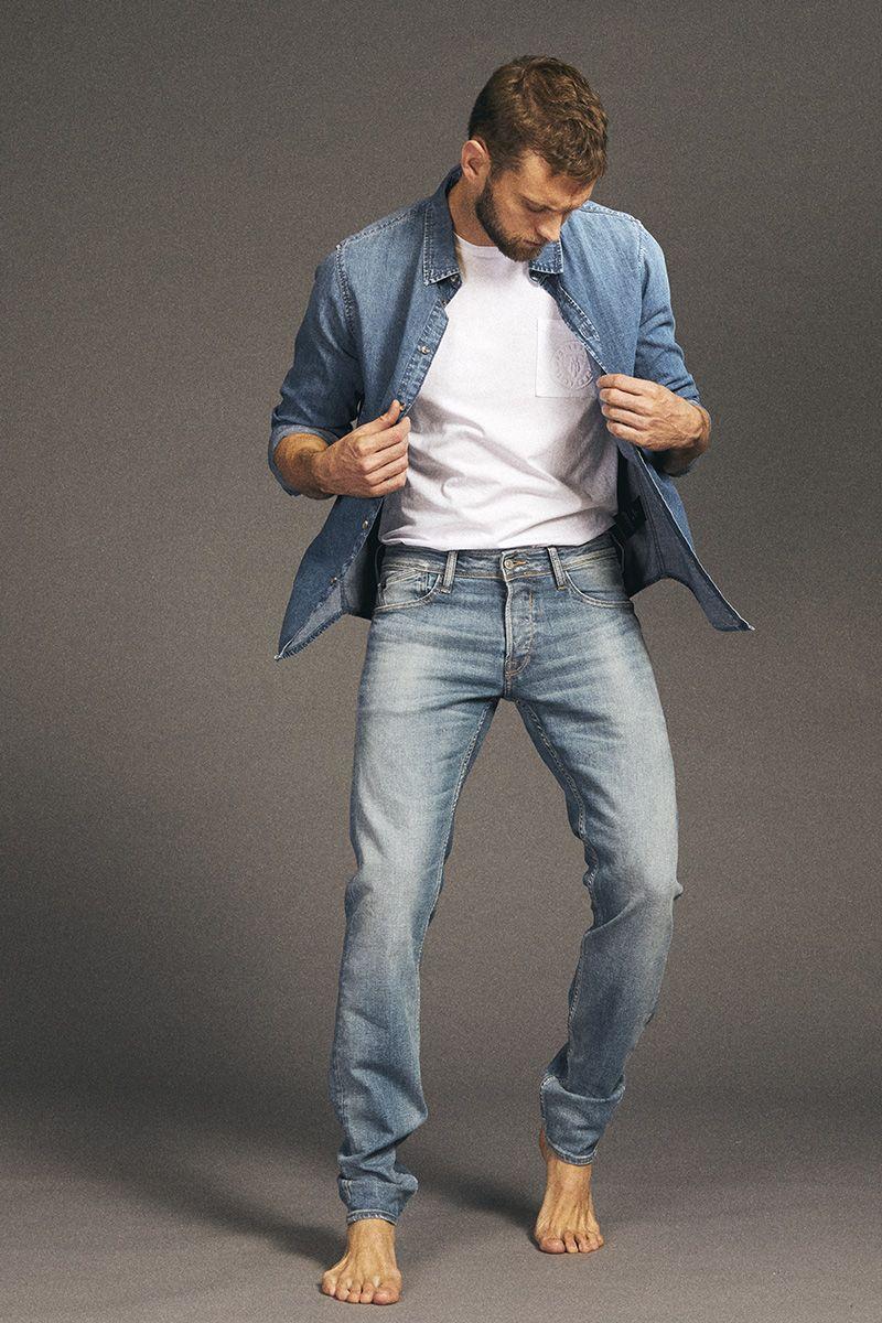 le temps des cerises Jeans 700/11 adjusted Basic bleu N°4