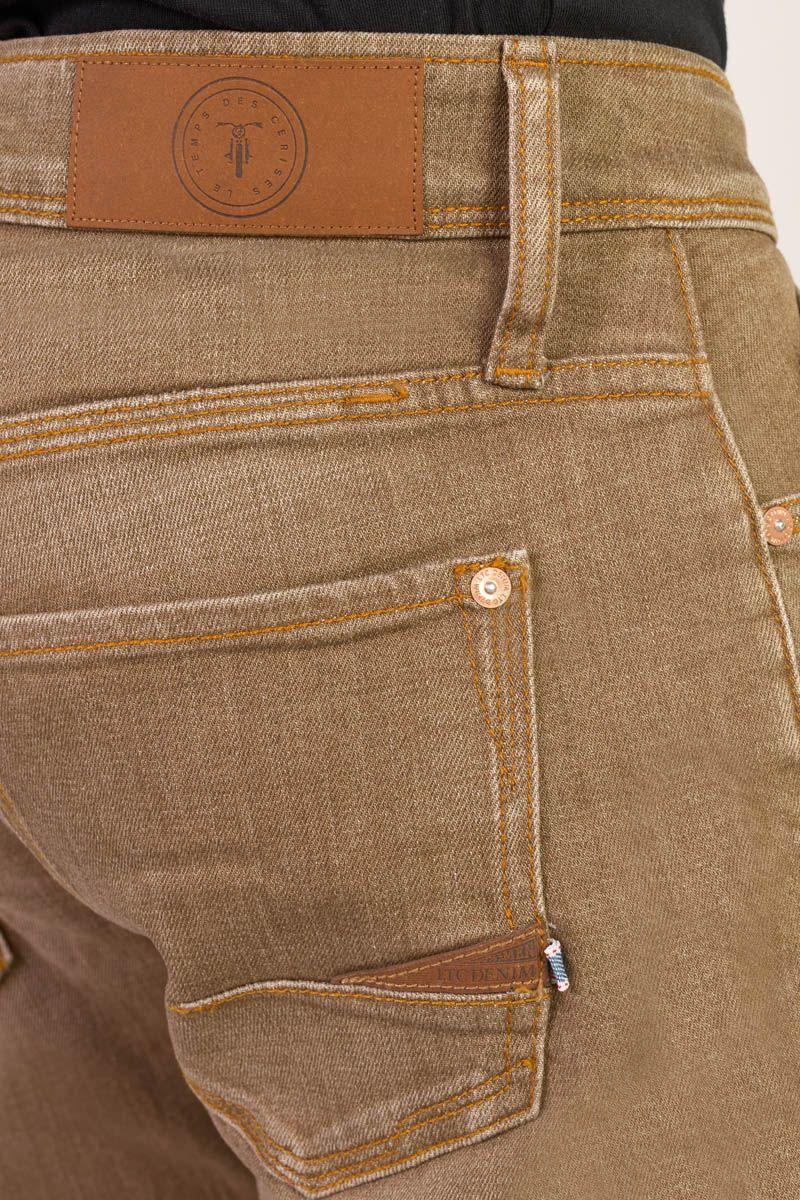 Le Temps Des Cerises Jeans 700/11 Adjusted Basic Camel Délavé