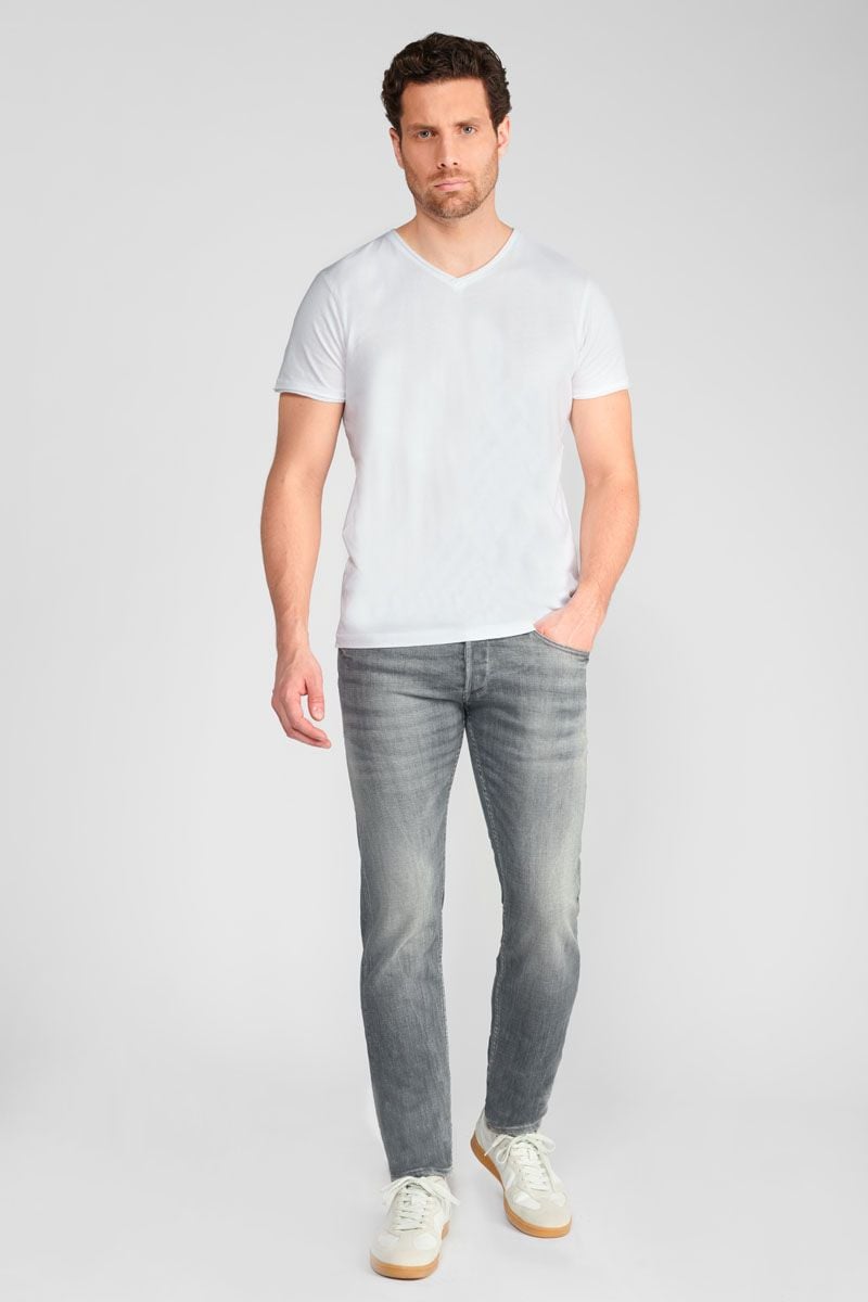 Le Temps Des Cerises Jeans 700/11 Adjusted Basic Gris N°3