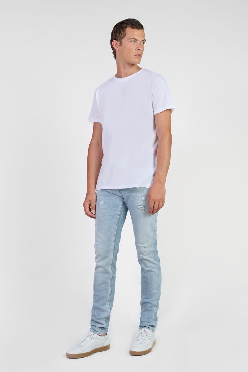 le temps des cerises Jeans 700/11 adjusted Daspry destroy bleu N°5