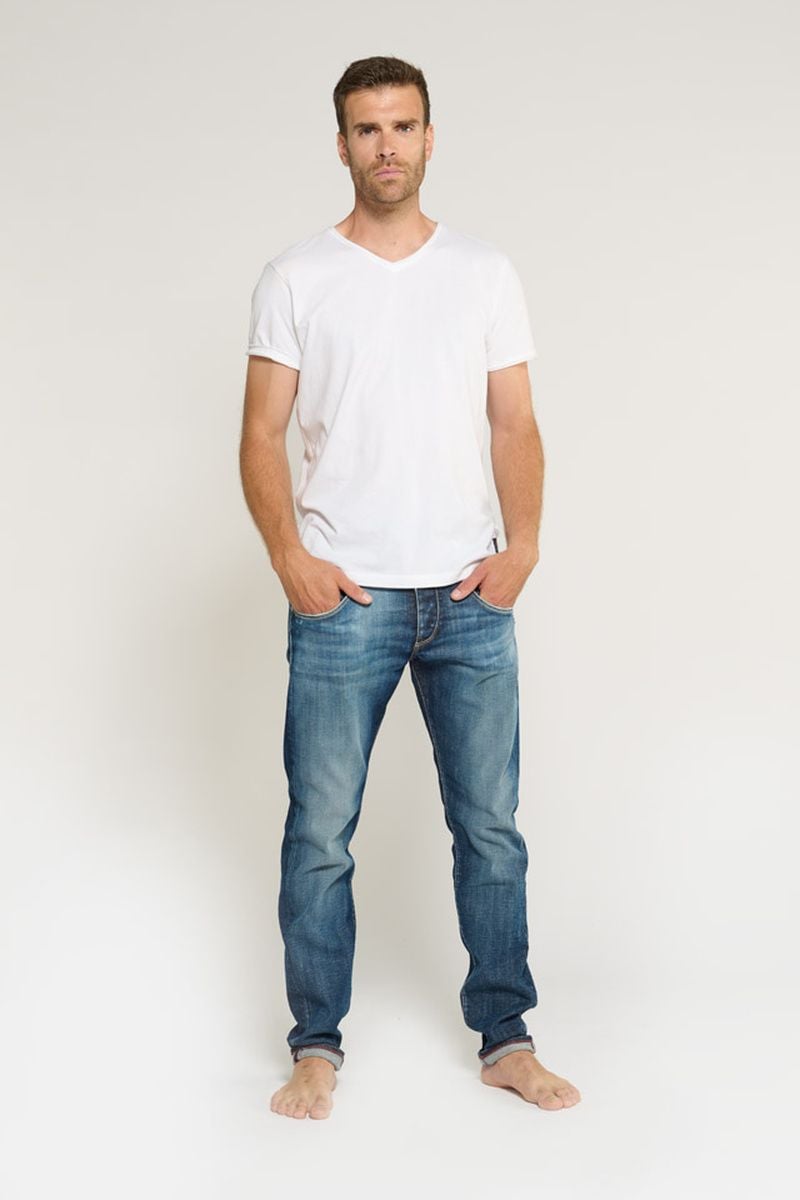 le temps des cerises Jeans 700/11 adjusted Enneris bleu N°2