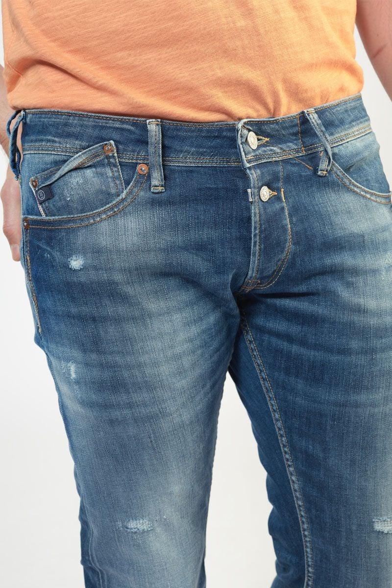 Le Temps Des Cerises Jeans 700/11 Adjusted Garz Destroy Bleu N°3