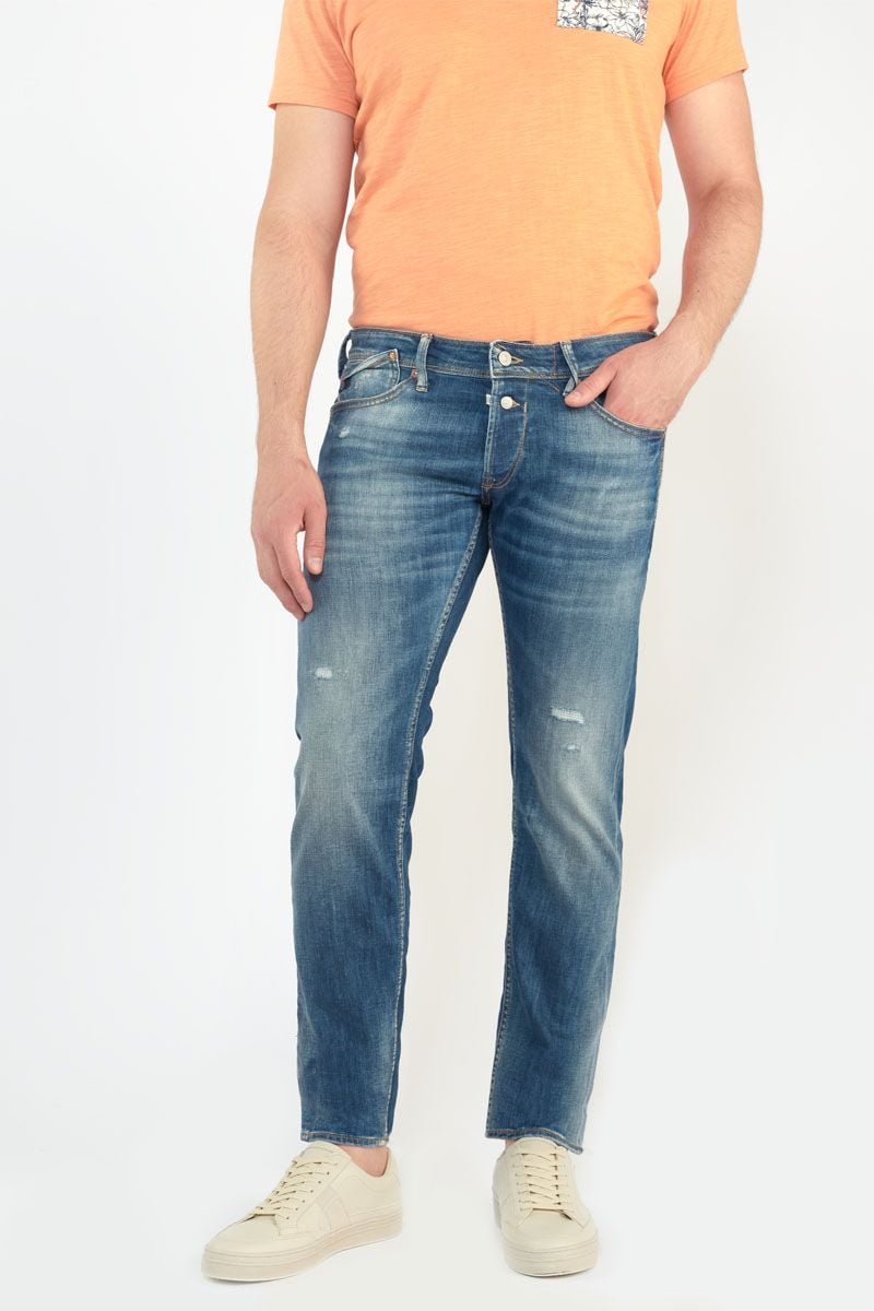 Le Temps Des Cerises Jeans 700/11 Adjusted Garz Destroy Bleu N°3
