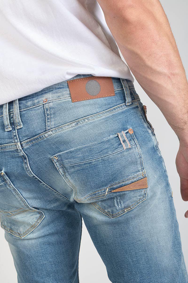 Le Temps Des Cerises Jeans 700/11 Adjusted Ginier Destroy Bleu N°4
