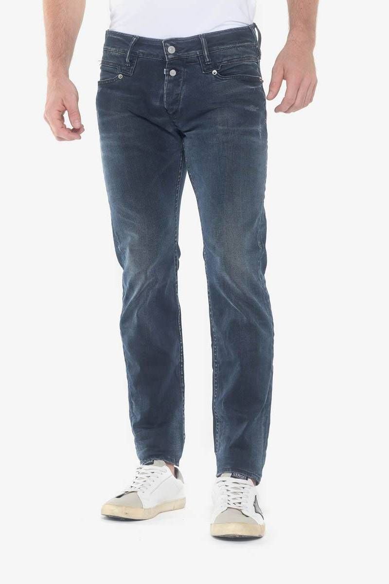 le temps des cerises Jeans 700/11 adjusted Jaco destroy bleu-noir N°2