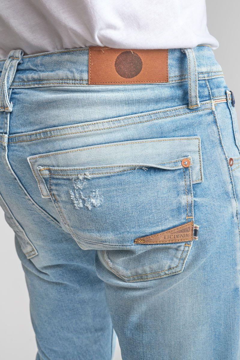 Le Temps Des Cerises Jeans 700/11 Adjusted Loos Destroy Bleu N°5