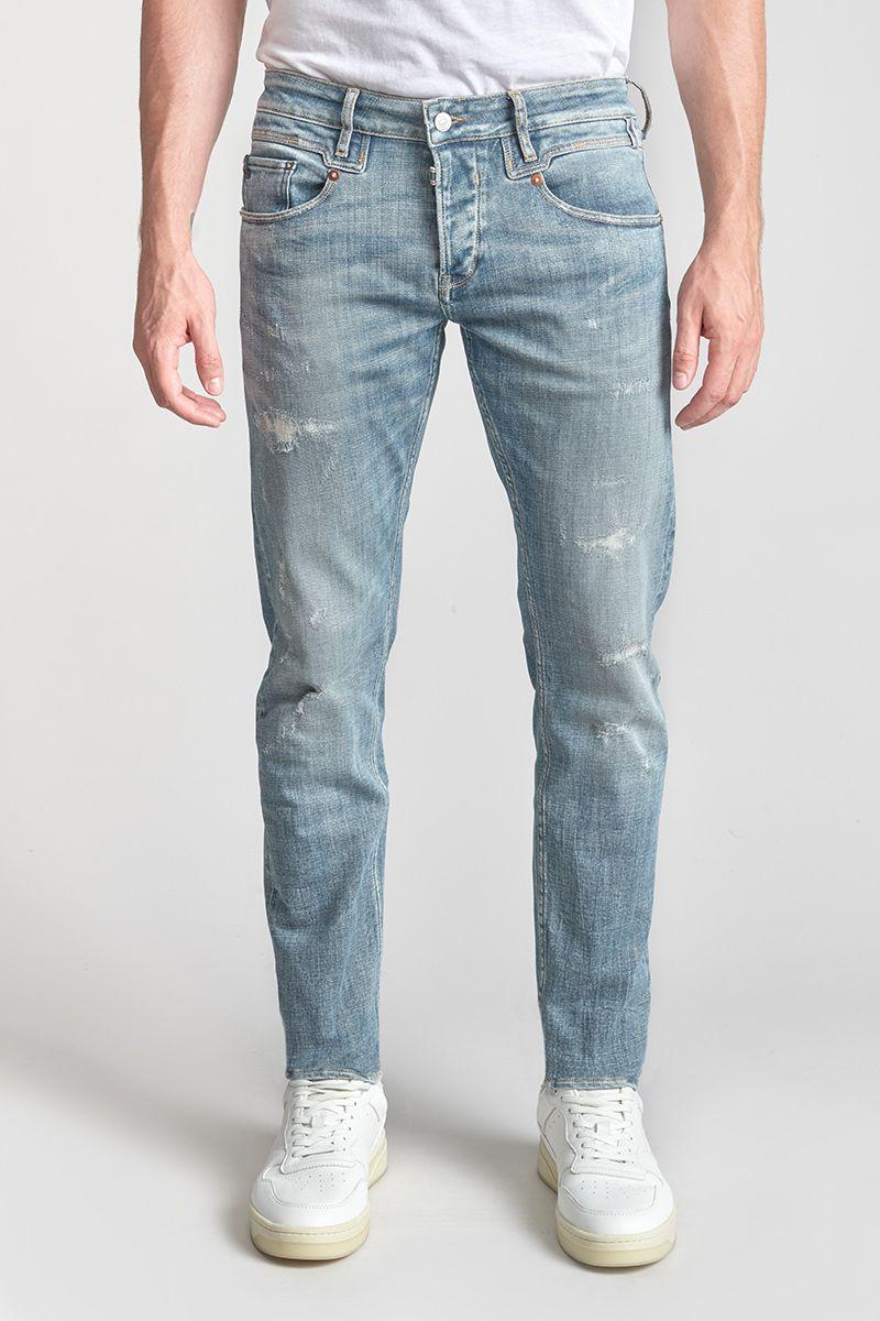 le temps des cerises Jeans 700/11 adjusted Lunel destroy bleu N°4
