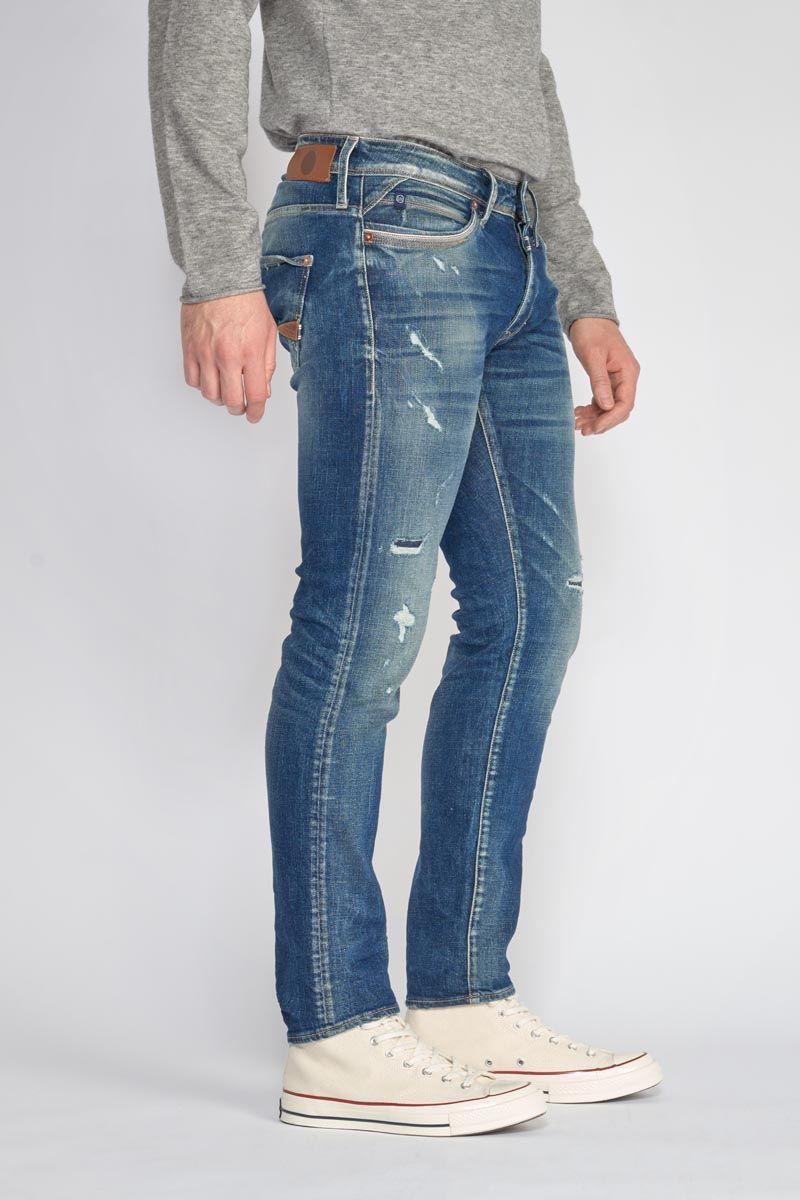 Le Temps Des Cerises Jeans 700/11 Adjusted Marvin Destroy Vintage Bleu N°2