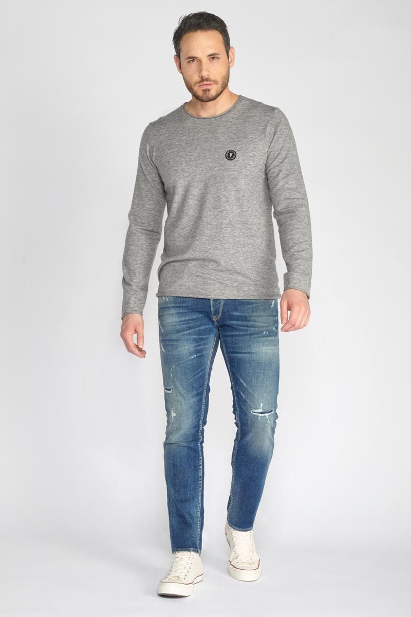 le temps des cerises Jeans 700/11 adjusted Marvin destroy vintage bleu N°2