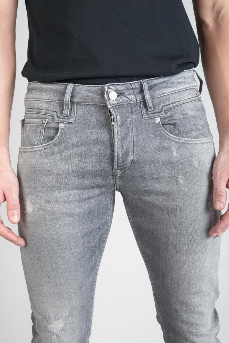 Le Temps Des Cerises Jeans 700/11 Adjusted Mozart Destroy Gris N°3