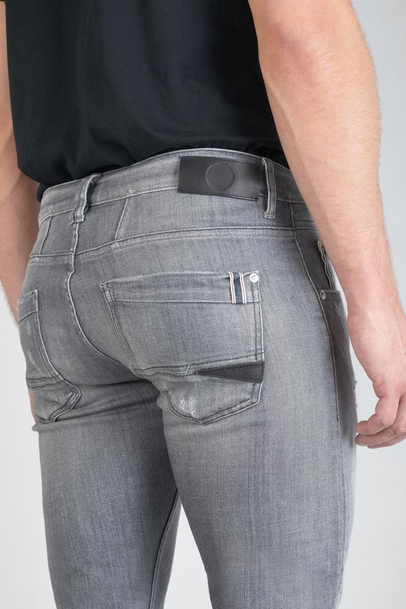 Le Temps Des Cerises Jeans 700/11 Adjusted Mozart Destroy Gris N°3